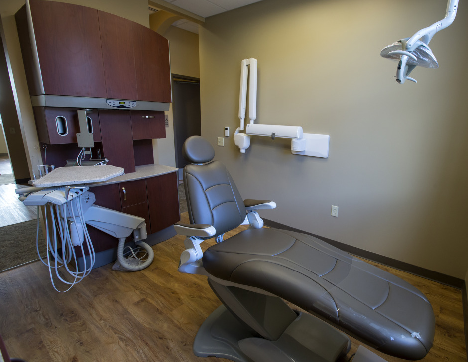 Inside the new dentist office located within the Medical Professional Center of Newport